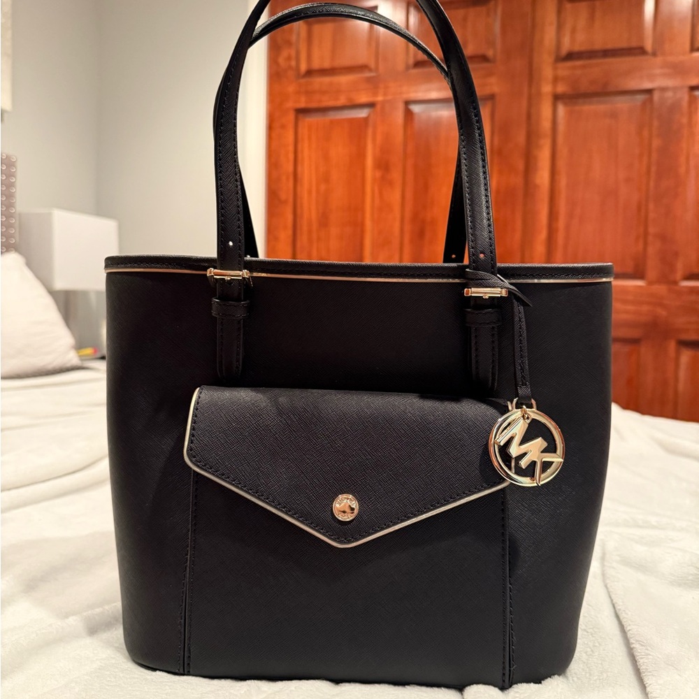 Michael Kors Black Tote Bag